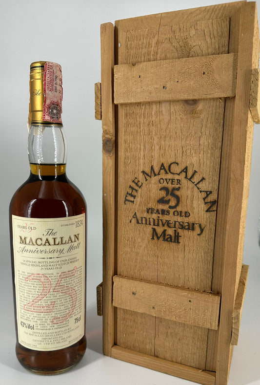 Macallan 25 years by 1965 - Anniversary Malt