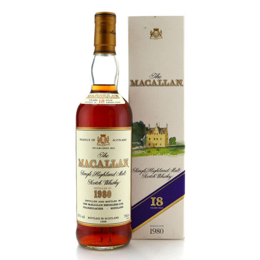 Macallan 18 years by 1980 - Anniversary 70cl 43%