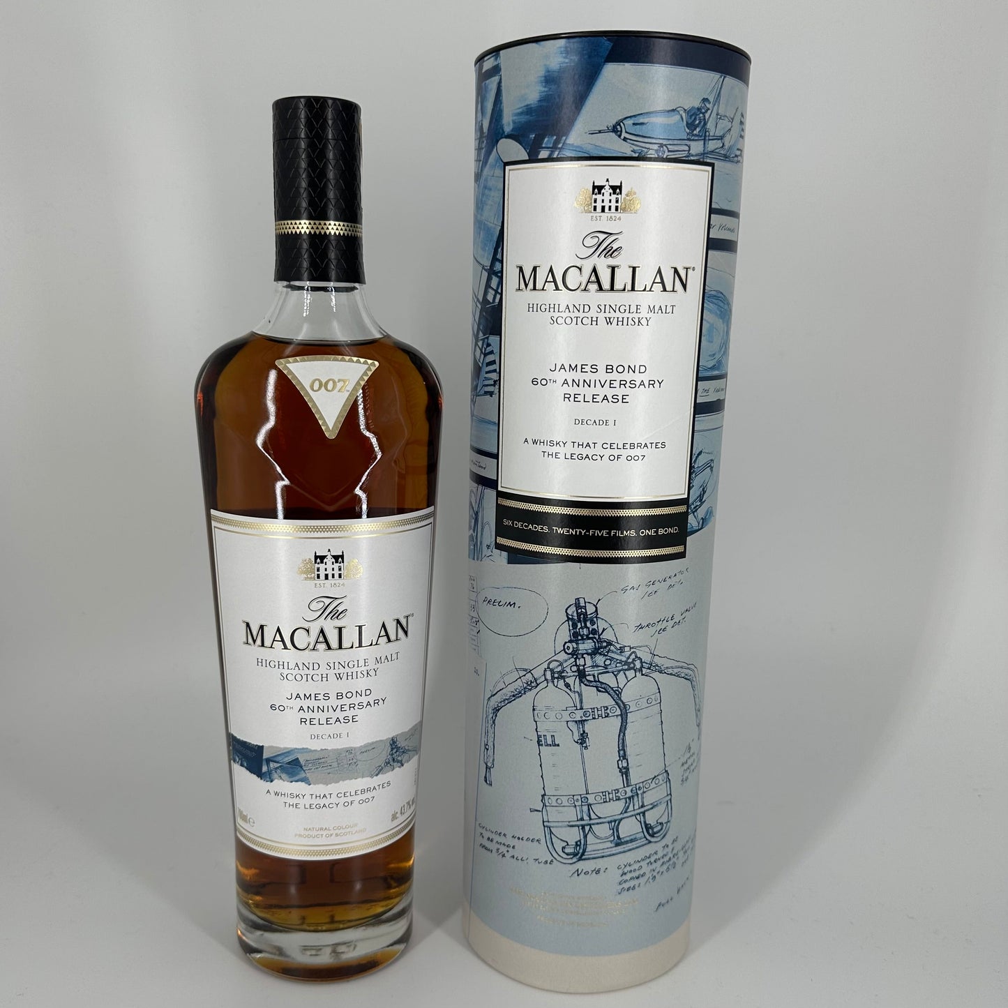 Macallan James Bond Decade 1 - 43,7% 0,7l + BOX