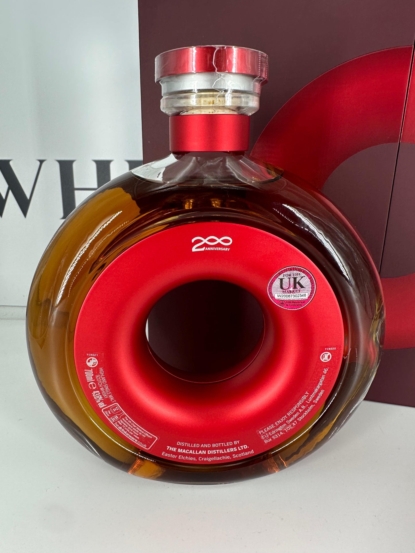 Macallan TIME: SPACE Mastery Limited Edition 200th Anniversary + Box 43.6%