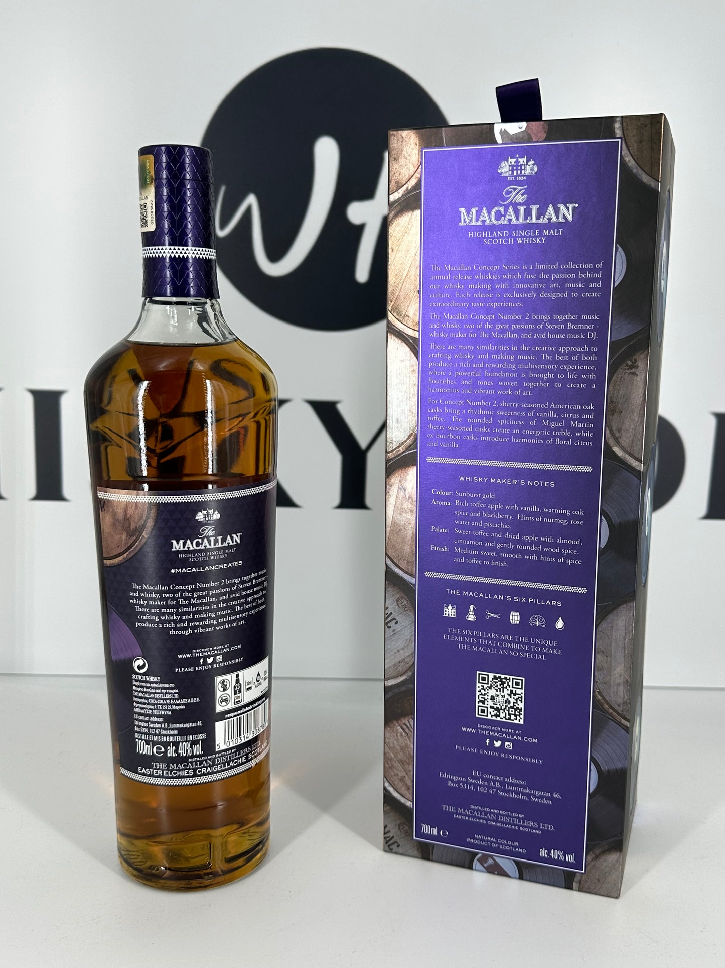 Macallan Concept Number 1-3 Limited Edition - 3 bottles