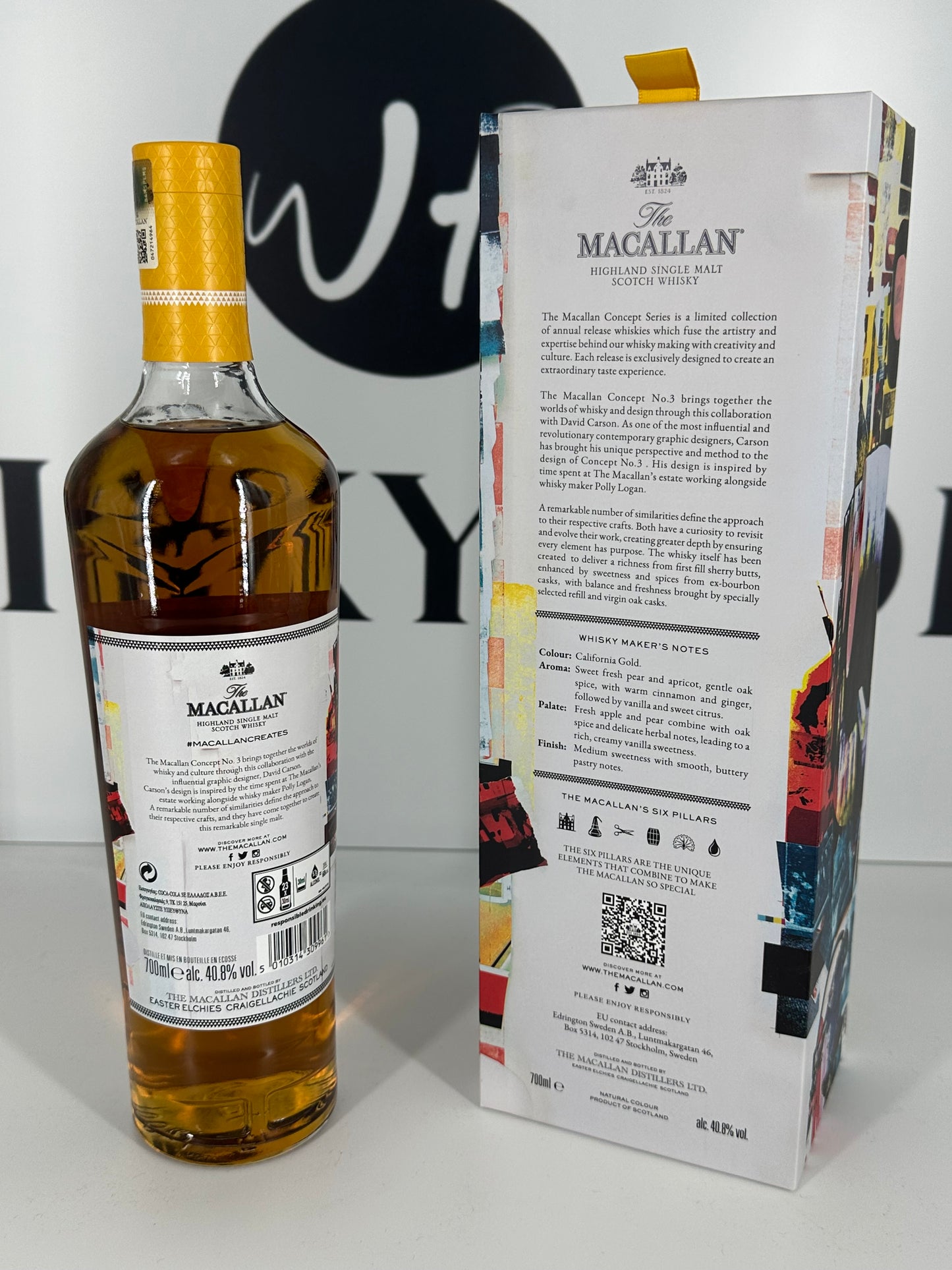 Macallan Concept Number 1-3 Limited Edition - 3 bottles
