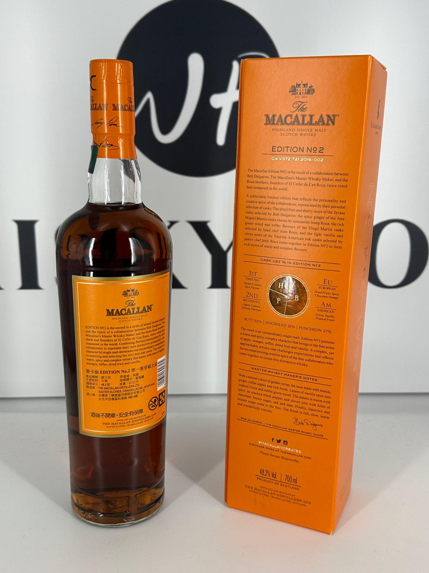 Macallan Edition No.2 48,2% + BOX