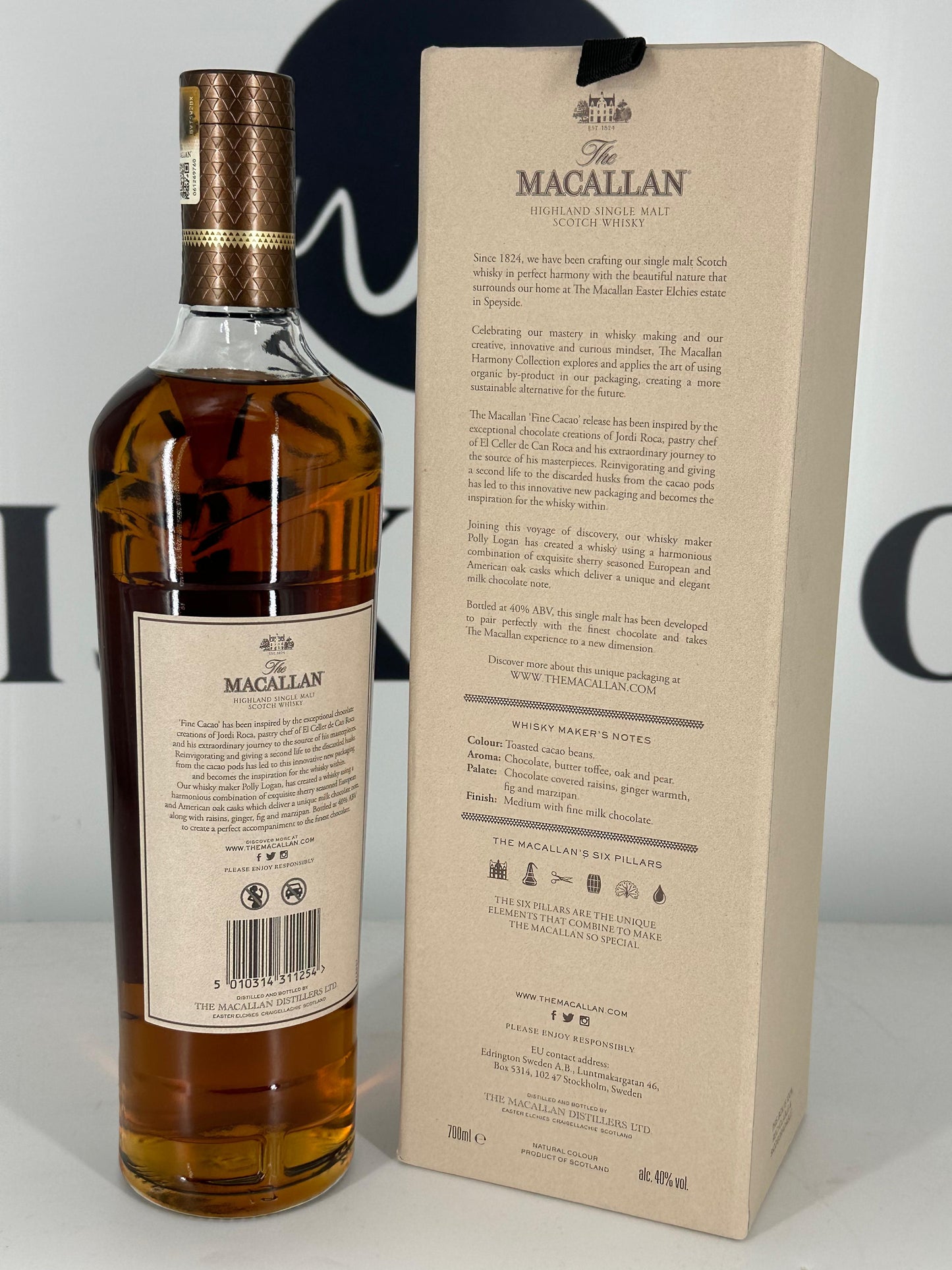 Macallan Harmony Collection - 8 x 0,7l + BOX