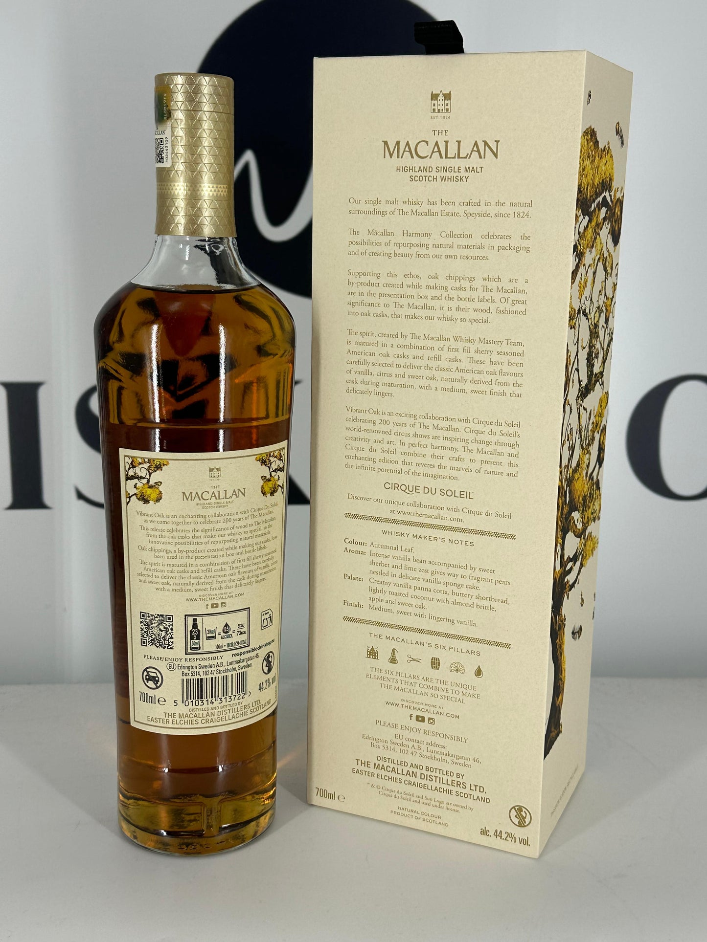 Macallan Harmony Collection - 8 x 0,7l + BOX