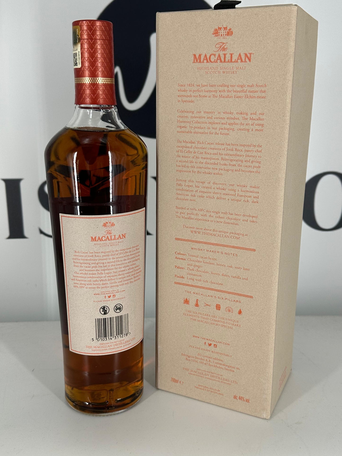 Macallan Harmony Collection - 8 x 0,7l + BOX